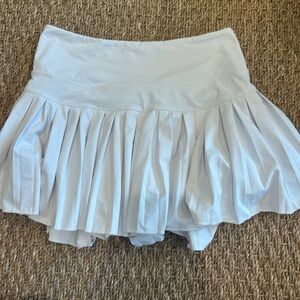 White Skater Skirt